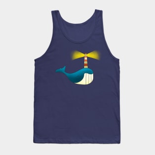 Whale Light Tank Top